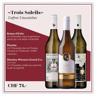 Coffret "Trois Soleils"