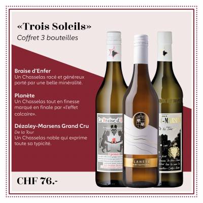 Coffret "Trois Soleils"