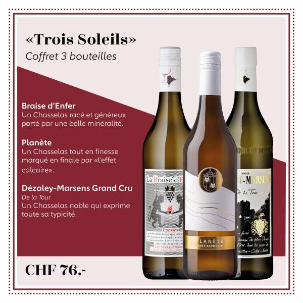 Coffret "Trois Soleils"