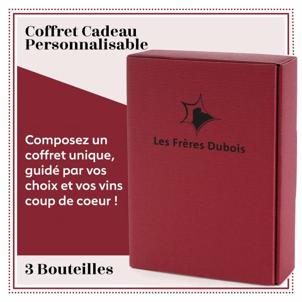 Coffret personalisable - 3 bouteilles