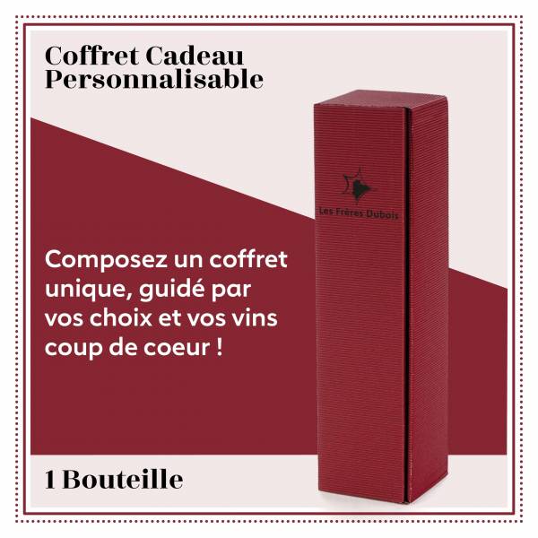 Coffret personalisable - 1 bouteille